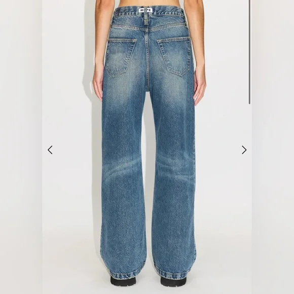 HOPE skid jeans Wide-Leg Blue Jeans - Picture 2 of 14